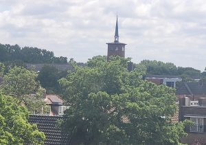 Uitzicht vanuit mijn werkkamer